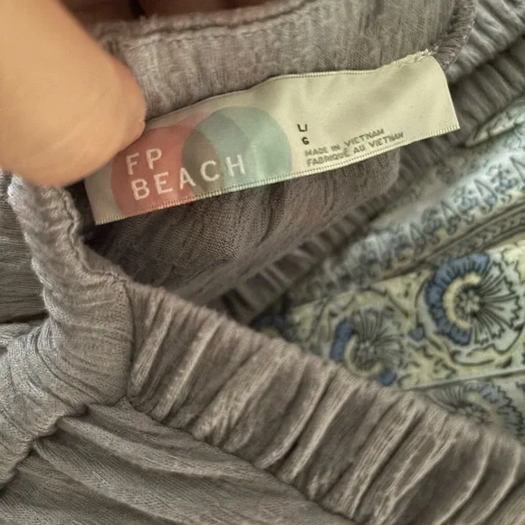 Free People Gray Maxi Dress - Picture 3 of 3